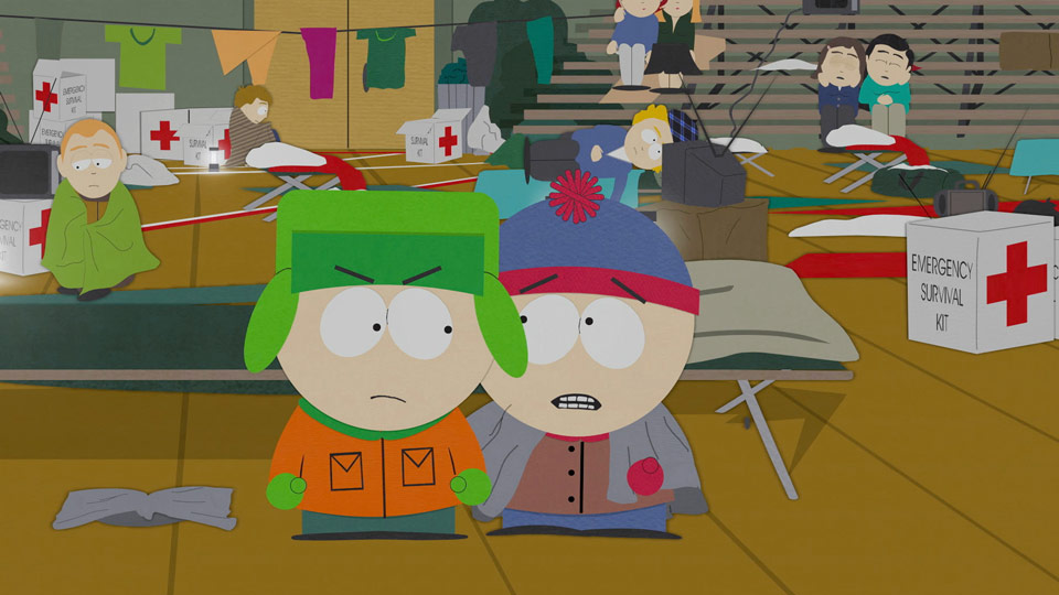 South Park Kyle And Stan Fight